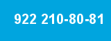 922 210-80-81 922 210-80-81